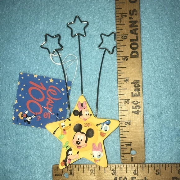 WALT DISNEY vintage photo holder 1928- 2001 original characters 100 anniversary - Picture 8 of 8